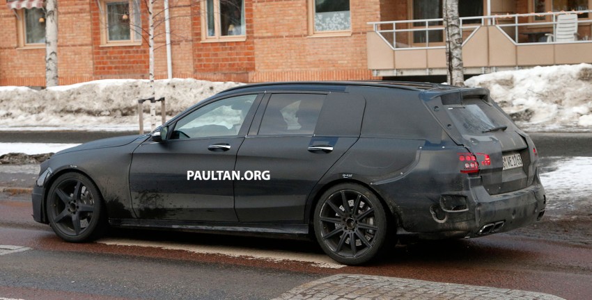 SPYSHOTS: Mercedes-Benz C 63 AMG super wagon 234803