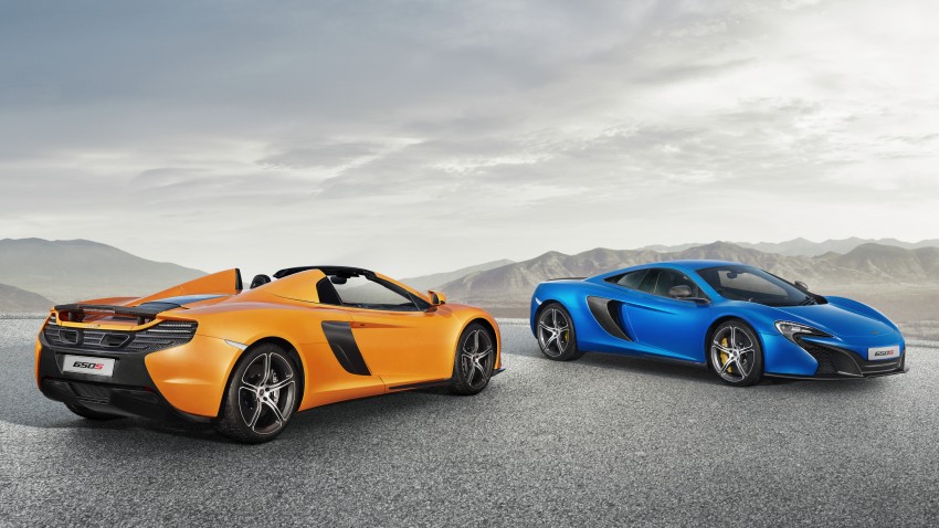 McLaren 650S Coupe and Spider presented at Geneva 234881