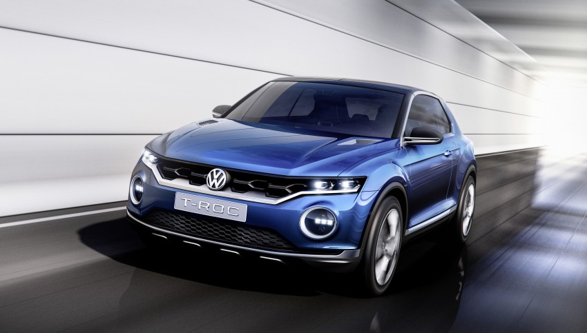 Volkswagen T-ROC Concept previews upcoming SUV 232458