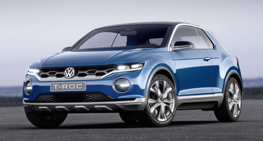 Volkswagen T-ROC Concept previews upcoming SUV 232468