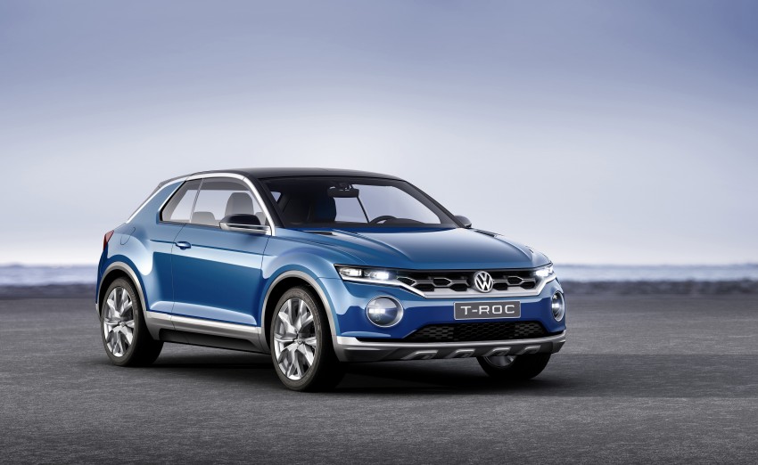 Volkswagen T-ROC Concept previews upcoming SUV 232466