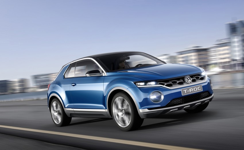 Volkswagen T-ROC Concept previews upcoming SUV 232467