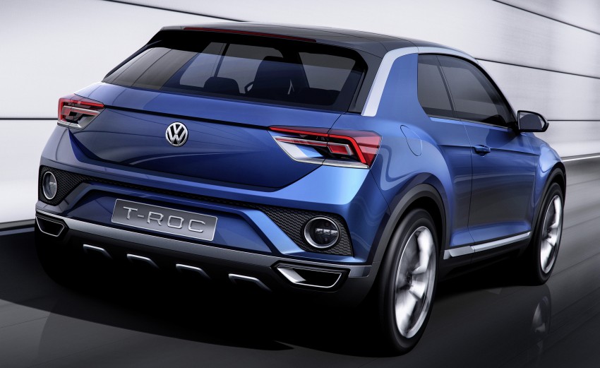Volkswagen T-ROC Concept previews upcoming SUV 232457