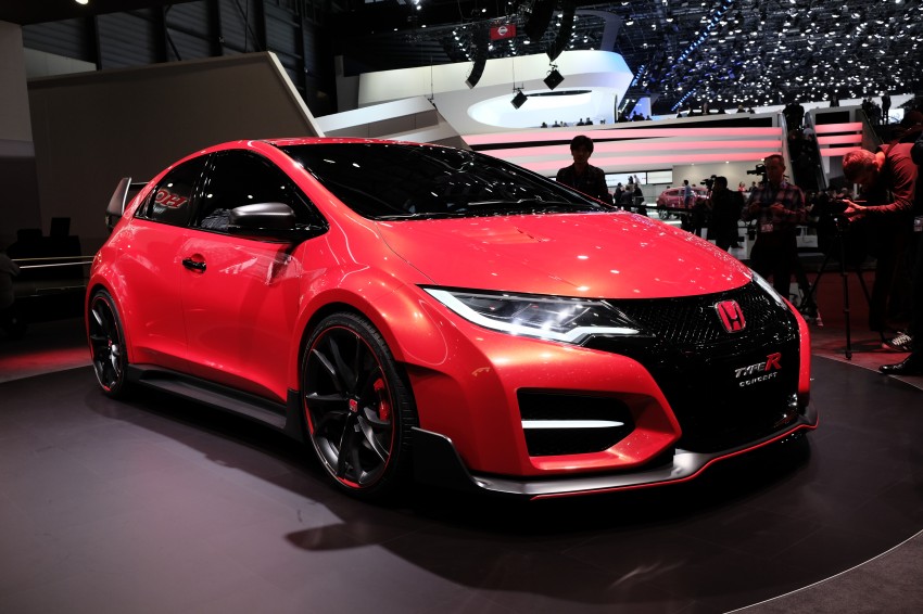 Honda Civic Type R concept unveiled in Geneva 233362