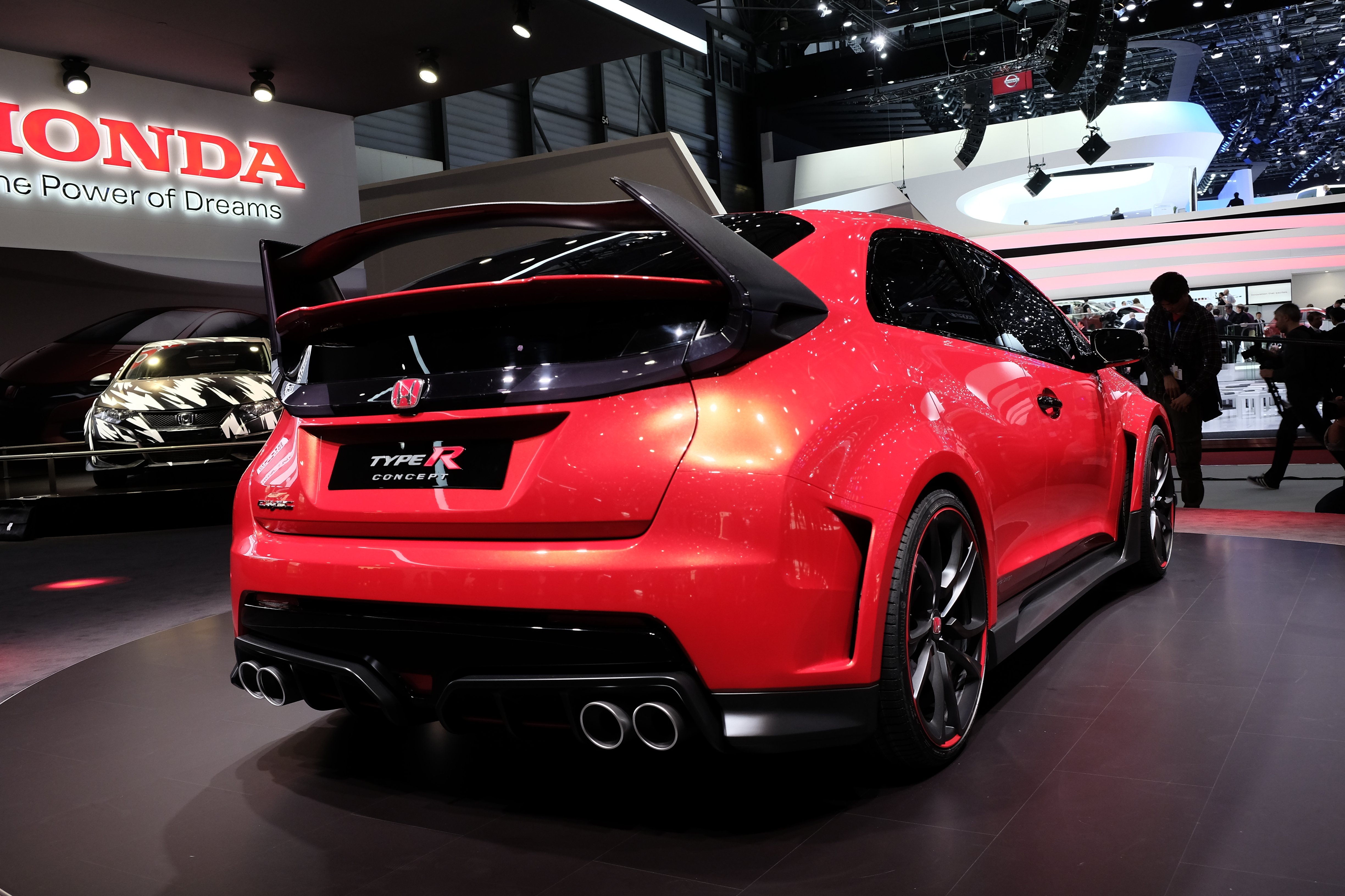 New type r. Honda Civic Type r 2014. Хонда Сивик тайп р 2014. Honda Civic Type r Concept 2015. Новая Honda Civic Type r.