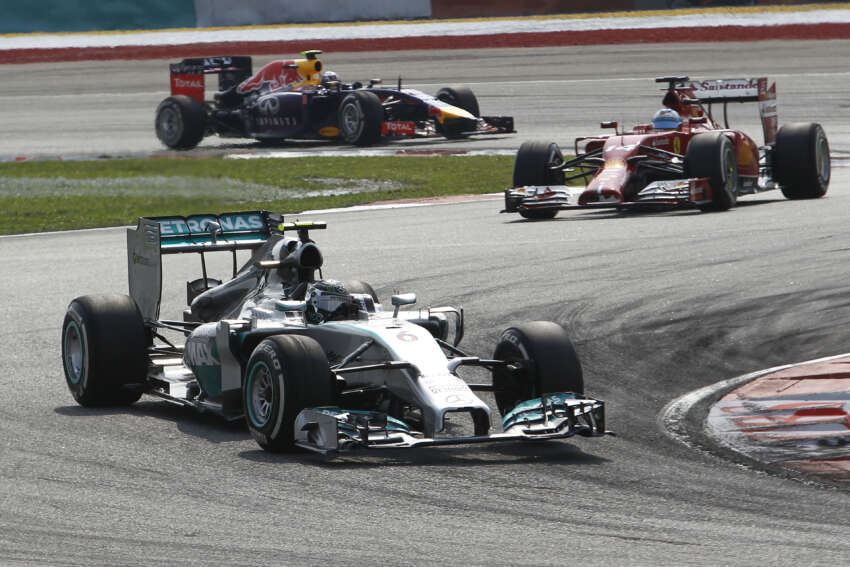 2014 Malaysian GP – Mercedes AMG Petronas wins big 238212