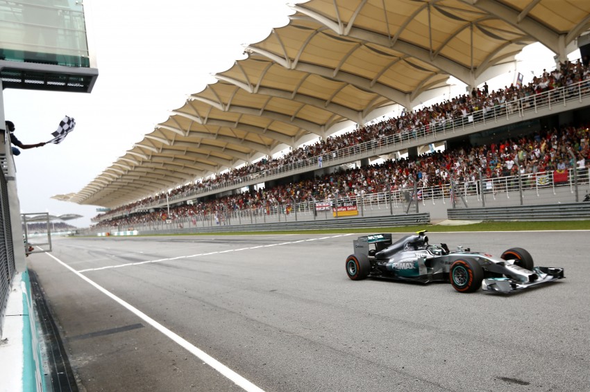 2014 Malaysian GP – Mercedes AMG Petronas wins big 238214