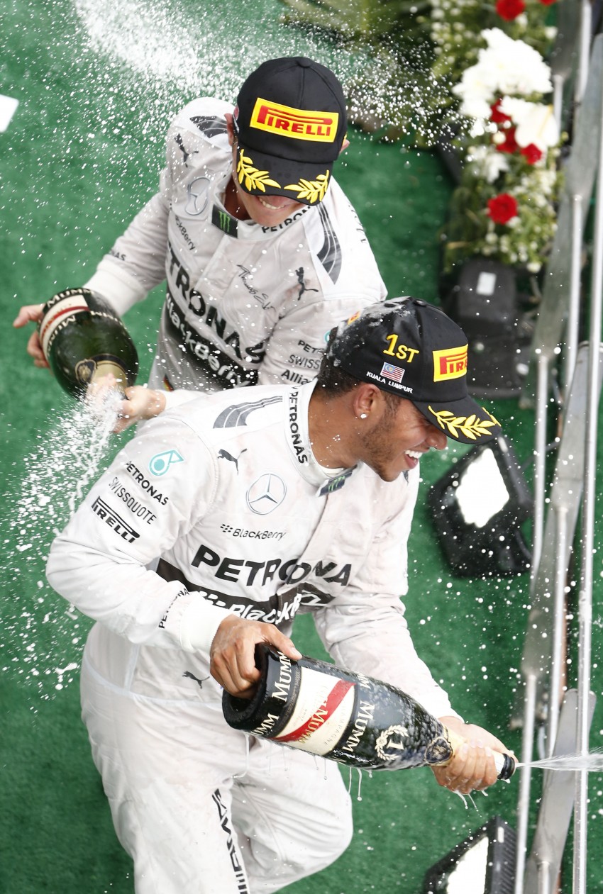 2014 Malaysian GP – Mercedes AMG Petronas wins big 238223