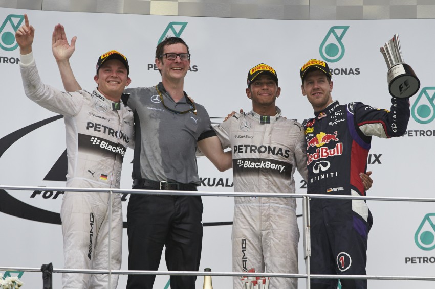 2014 Malaysian GP – Mercedes AMG Petronas wins big 238226
