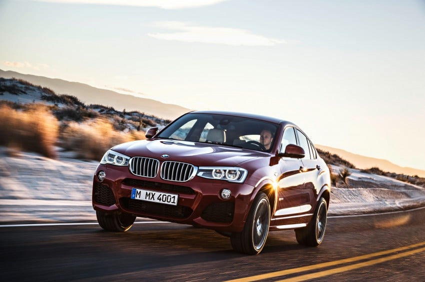F26 BMW X4 unveiled – X3 gets the ‘coupe’ treatment 233646