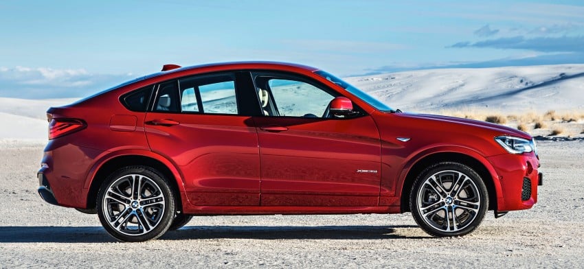 F26 BMW X4 unveiled – X3 gets the ‘coupe’ treatment 233651