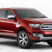 SPYSHOTS: Ford Ranger facelift and new Ford Everest