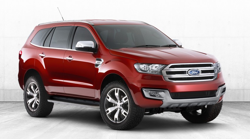 Ford Everest Concept unveiled at Bangkok Motor Show – production SUV will be built in Thailand 237314
