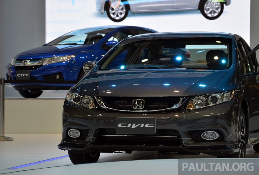 Bangkok 2014: Honda Civic MMC facelift, Thai-spec 237300