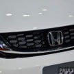 Honda Civic facelift quietly appears in showrooms