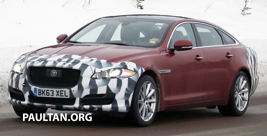 SPIED: 2015 Jaguar XJ facelift gets minor makeover 235704