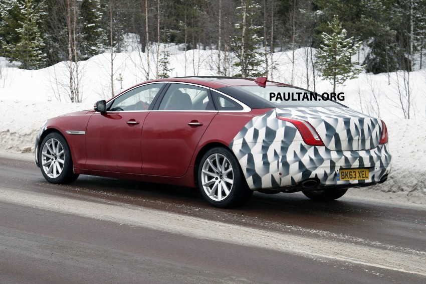 SPIED: 2015 Jaguar XJ facelift gets minor makeover 235707