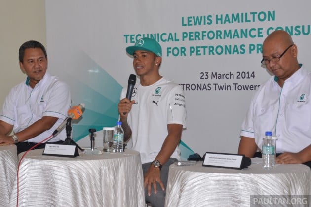 Lewis Hamilton Petronas Primax 1