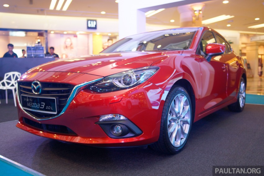 2014 Mazda 3 2.0 Sedan launched – CBU, RM139k 235850