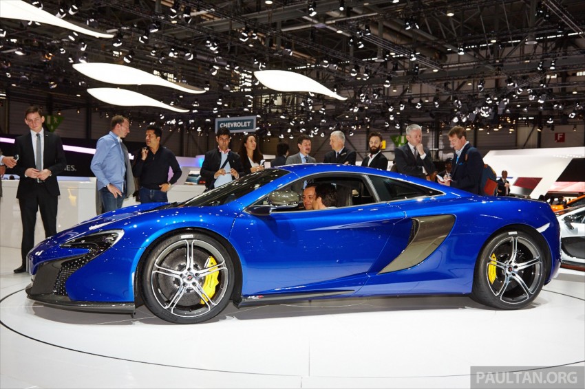 McLaren 650S Coupe and Spider presented at Geneva 234860