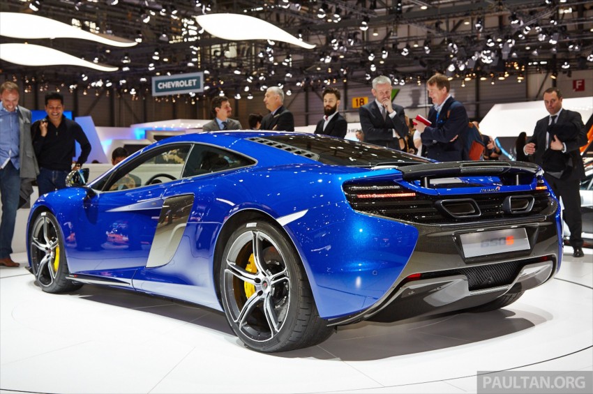 McLaren 650S Coupe and Spider presented at Geneva 234862