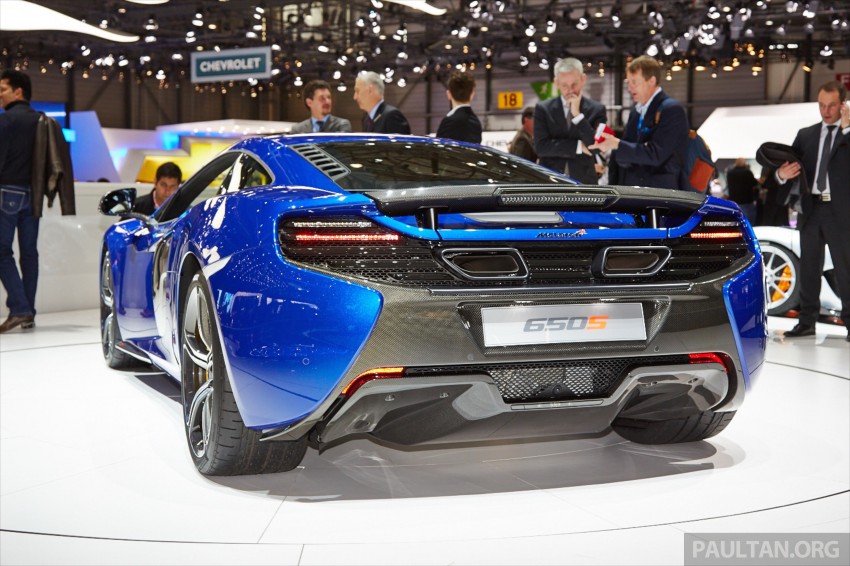 McLaren 650S Coupe and Spider presented at Geneva 234863