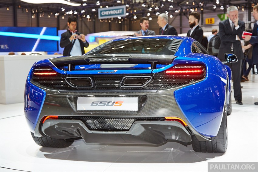 McLaren 650S Coupe and Spider presented at Geneva 234864