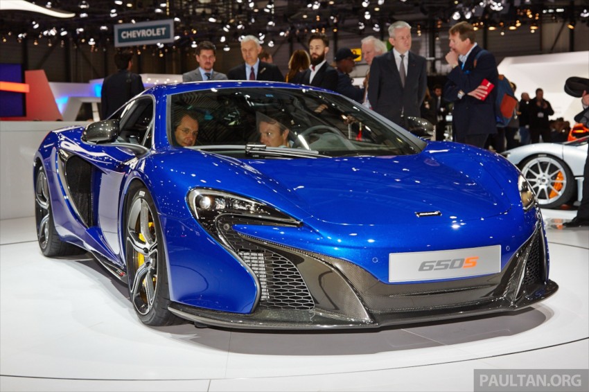 McLaren 650S Coupe and Spider presented at Geneva 234869