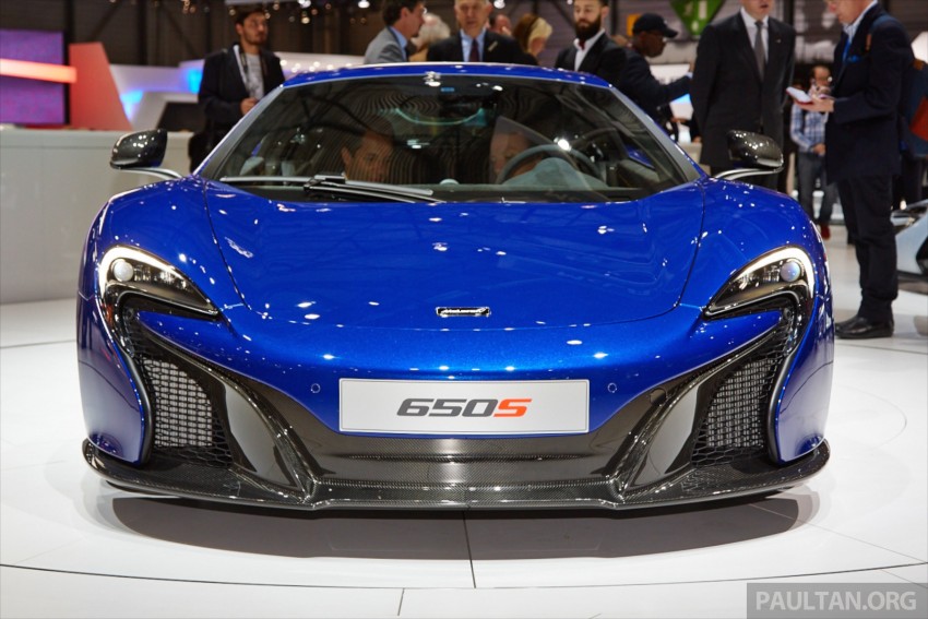 McLaren 650S Coupe and Spider presented at Geneva 234870