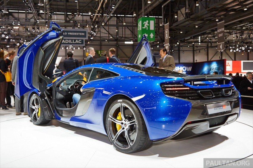McLaren 650S Coupe and Spider presented at Geneva 234873