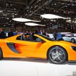 McLaren 650S Coupe and Spider presented at Geneva