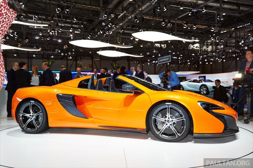 McLaren 650S Coupe and Spider presented at Geneva 234875