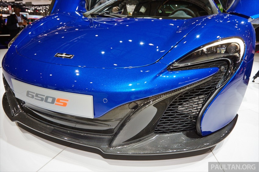 McLaren 650S Coupe and Spider presented at Geneva 234880