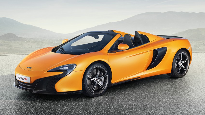 McLaren 650S Coupe and Spider presented at Geneva 234885