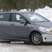 SPIED: Mercedes-Benz B-Class facelift in the snow