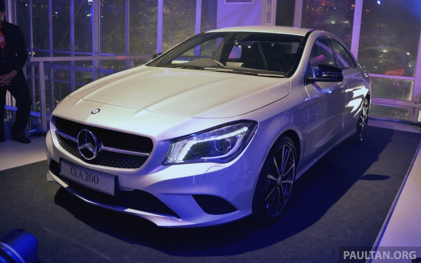 Mercedes-Benz CLA-Class launched in Malaysia – CLA 200, RM236k, CLA 45 AMG pricing to be confirmed 238319