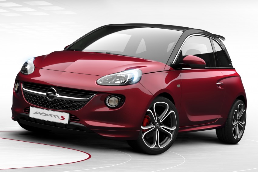 Opel Adam S – warm hatch breaks out in Geneva 234769