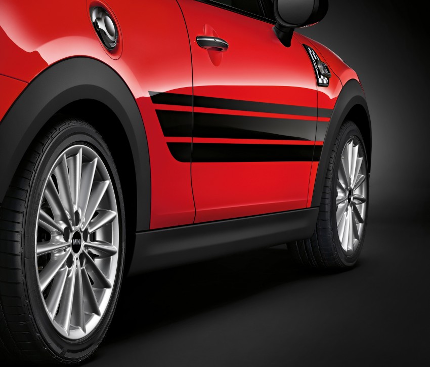 Original MINI Accessories revealed for the F56 Hatch 235944