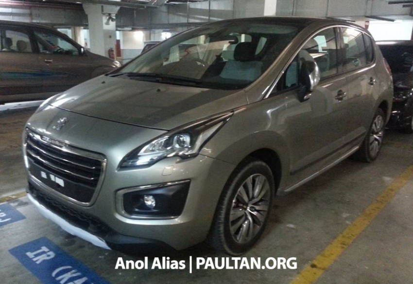 SPYSHOTS: Peugeot 3008 facelift sighted at JPJ 234067