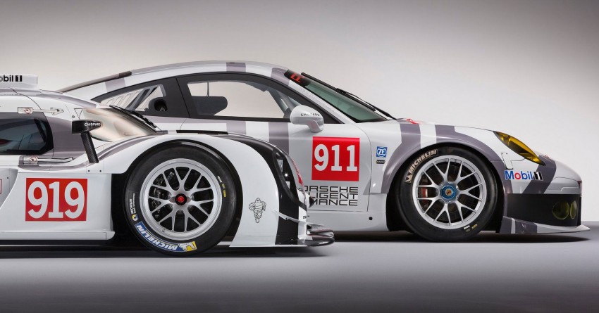 Porsche 911 RSR improved for 2014 – optimised aero 234273