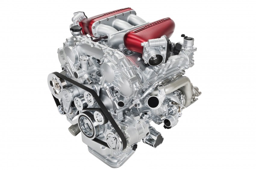 Infiniti Q50 Eau Rouge engine revealed: 3.8L turbo V6 233262