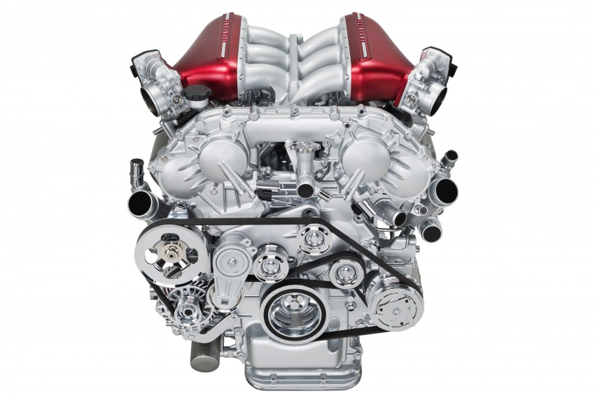 Infiniti Q50 Eau Rouge engine revealed: 3.8L turbo V6 233258