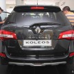 Renault Koleos – second facelift introduced, RM186k
