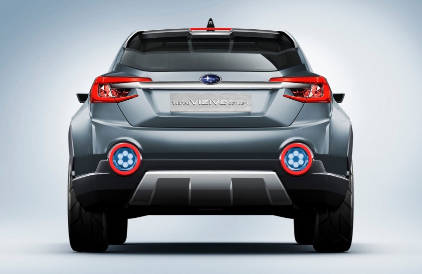 Subaru VIZIV-2 Concept – 1 diesel + 3 electric motors 233902