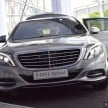 Locally-assembled Mercedes-Benz S 400 L Hybrid gets full duty exemptions under NAP – priced at RM588k