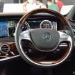Locally-assembled Mercedes-Benz S 400 L Hybrid gets full duty exemptions under NAP – priced at RM588k