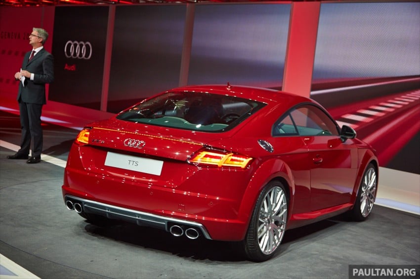 New Audi TT and TTS make their debut at Geneva 232408