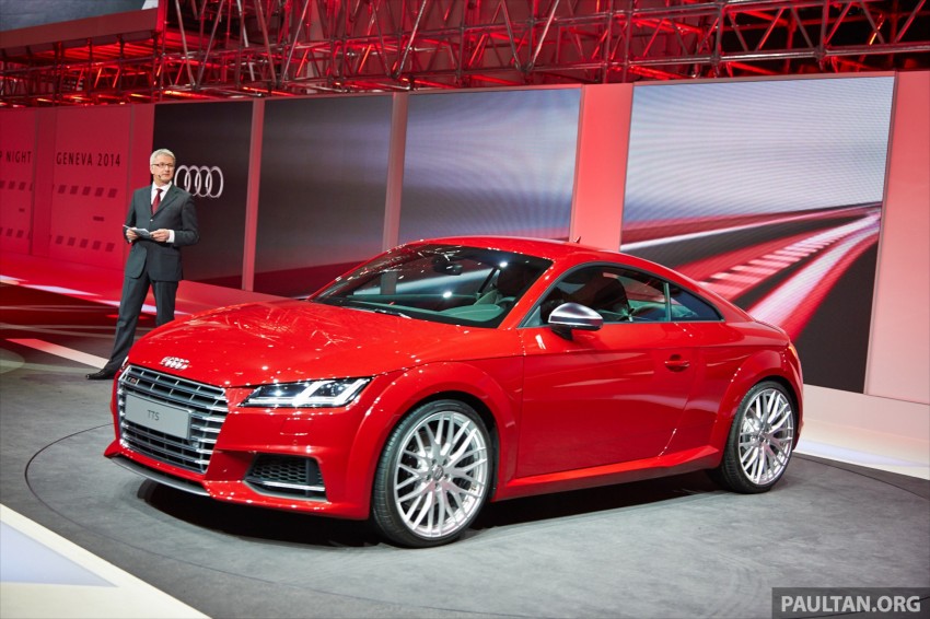 New Audi TT and TTS make their debut at Geneva 232417