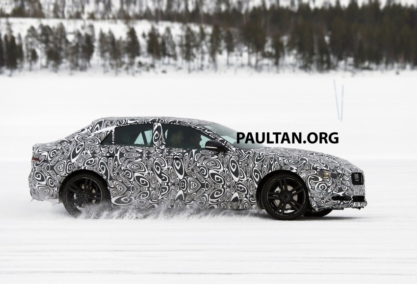 SPIED: Jaguar XE undergoing cold-weather testing 234739