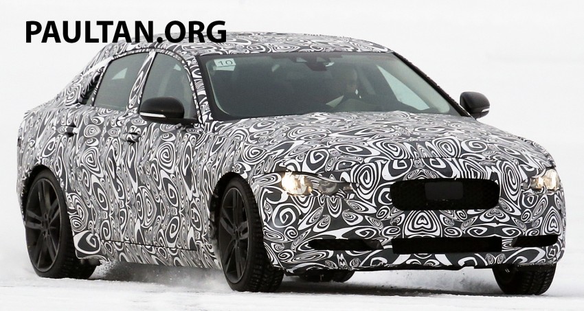 SPIED: Jaguar XE undergoing cold-weather testing 234732